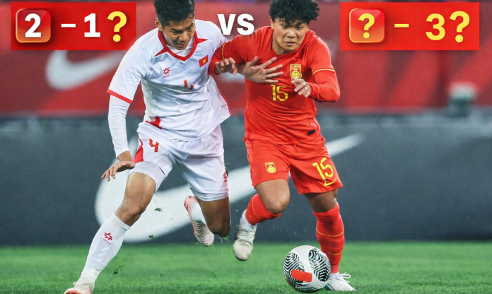 Siêu máy tính chỉ thẳng kết quả trận U23 Việt Nam vs U23 Trung Quốc