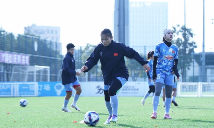 ĐT nữ Việt Nam sẵn sàng hướng tới trận gặp Trung Quốc