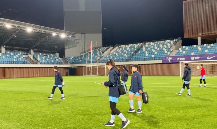 ĐT nữ Việt Nam làm điều không thể thiếu trước trận gặp Trung Quốc