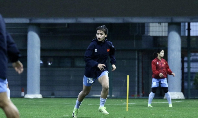 Sao trẻ ĐT nữ Việt Nam đánh giá chuyến tập huấn ở Trung Quốc