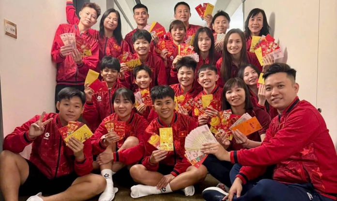 VFF quan tâm tới ĐT futsal nữ Việt Nam đón tết xa nhà