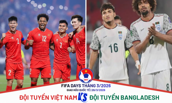 CHÍNH THỨC: ĐT Việt Nam đấu đội hạng 180 FIFA ở Hàng Đẫy