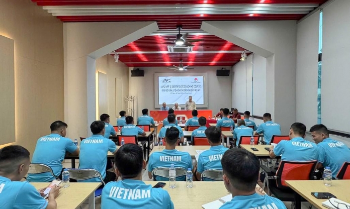 Khai giảng khóa học HLV bóng đá chứng chỉ C/AFC/VFF 2026