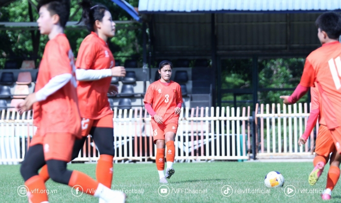 U20 nữ Việt Nam quyết tâm có điểm trước U20 nữ Thái Lan