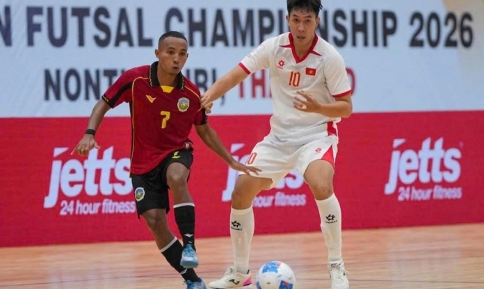 VIDEO: Futsal Việt Nam thắng đậm Timor Leste ở giải AFF