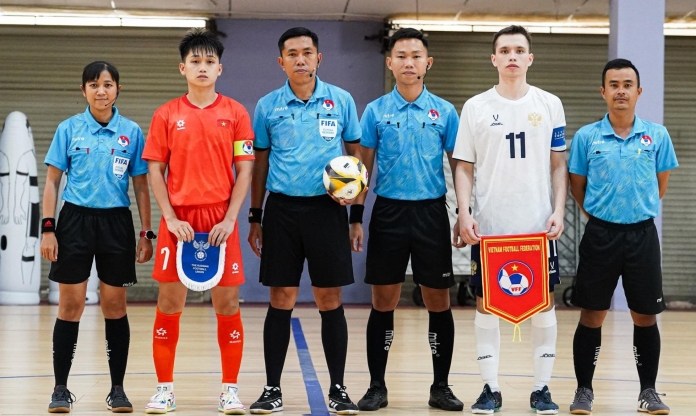 NÓNG: Tuyển Việt Nam thua sốc 0-14 trước Nga