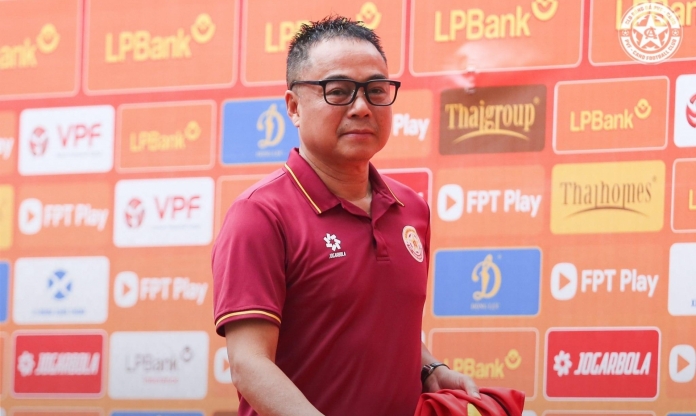Thua chung kết 'ngược', HLV PVF CAND lo đội nhà sắp xuống hạng