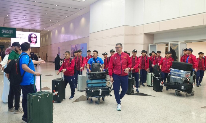 U17 Việt Nam đã đến Ả Rập Xê Út để dự VCK U17 châu Á