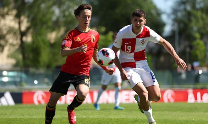 NÓNG: Bỉ thắng dễ Croatia, gửi 'chiến thư' tới U17 Việt Nam