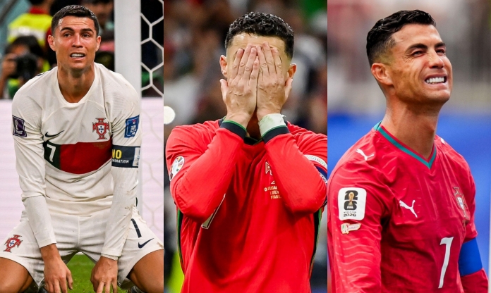 SỐC: Ronaldo lập kỷ lục tịt ngòi cực tệ ở World Cup lẫn Euro