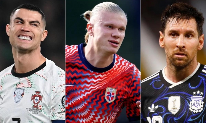 CHÍNH THỨC: Haaland lập siêu kỷ lục, khiến Ronaldo và Messi phải hít khói
