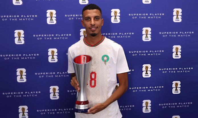 Ounahi và màn trình diễn thăng hoa đưa Morocco vào tứ kết World Cup