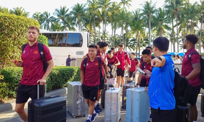 ĐT Việt Nam đã tới Thái Lan để chuẩn bị đá AFF Cup 2026