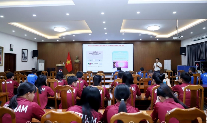 ĐT nữ Việt Nam tham gia tập huấn phòng, chống Doping trước ASIAD