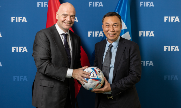 VFF vui mừng khi Chủ tịch FIFA đến Việt Nam dự khán chung kết AFF Cup