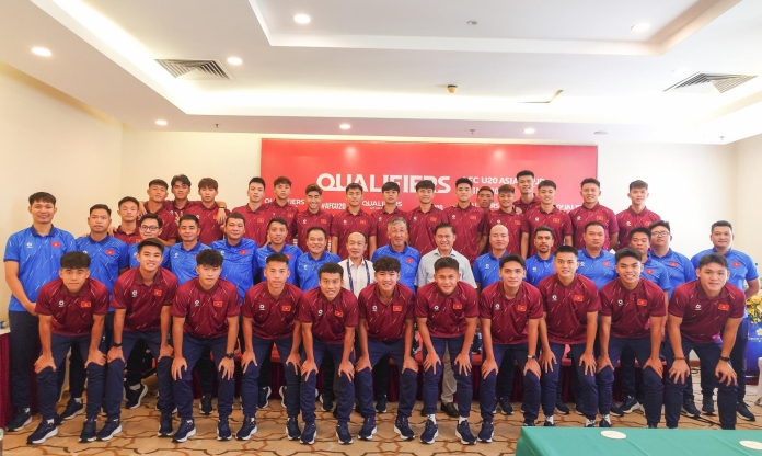 U20 Việt Nam nhận doping tinh thần trước Vòng loại U20 châu Á