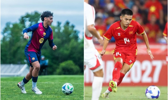 Palestine nhập tịch thần đồng lò Barcelona đấu U20 Việt Nam