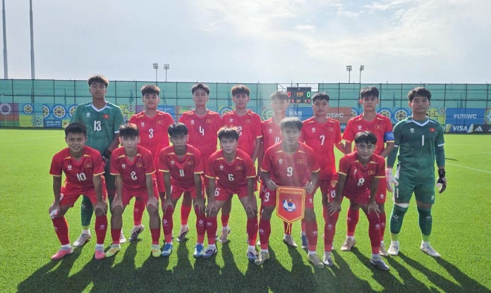 U15 Việt Nam đánh bại Brunei 6-0, thắng trận đầu tiên ở World Cup