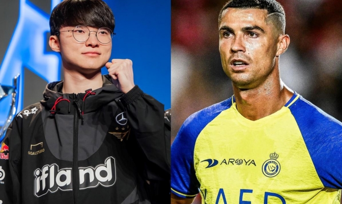 Vừa tái ký với T1, Faker liền được so sánh với Cristiano Ronaldo