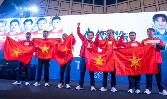 Đội tuyển Việt Nam lập kỷ lục khủng tại SEA Games 33 với tấm HCV Liên Quân Mobile