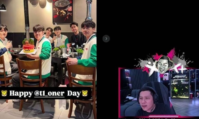 Chỉ với một bức hình của Faker cũng khiến Thầy Giáo Ba bật khóc trên stream