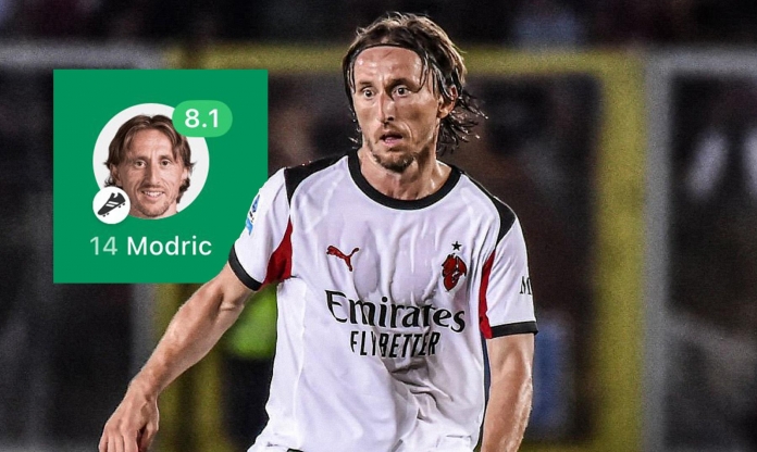 Luka Modric lập kỷ lục tại Serie A