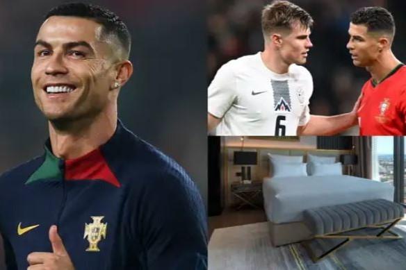 Giường của Ronaldo bị mang ra bán với giá 5000 euro