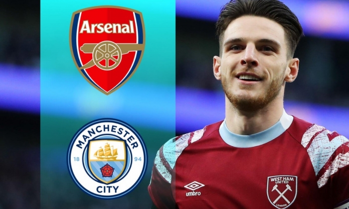 Bước ngoặt lớn xuất hiện, bom tấn Declan Rice gia nhập bến đỗ mơ ước tại Ngoại hạng Anh