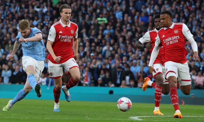 Nghi vấn De Bruyne dính chấn thương sau chiến thắng trước Arsenal?