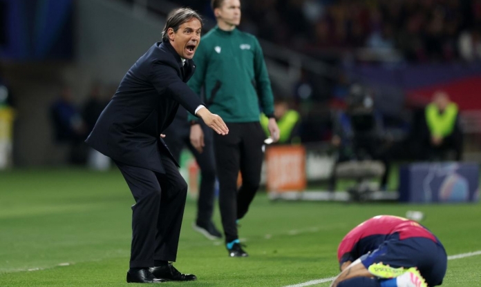 HLV Inter Milan lo sốt vó sau trận hòa Barca