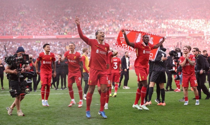 Liverpool nhận thưởng khủng sau chức vô địch EPL 2024/25