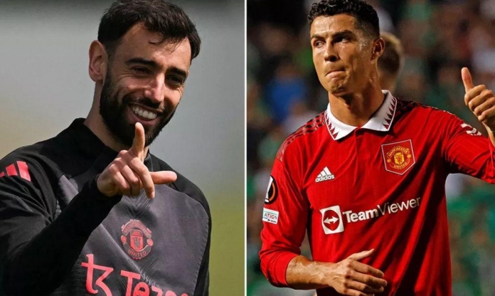 Bruno Fernandes san bằng kỷ lục của Ronaldo tại MU