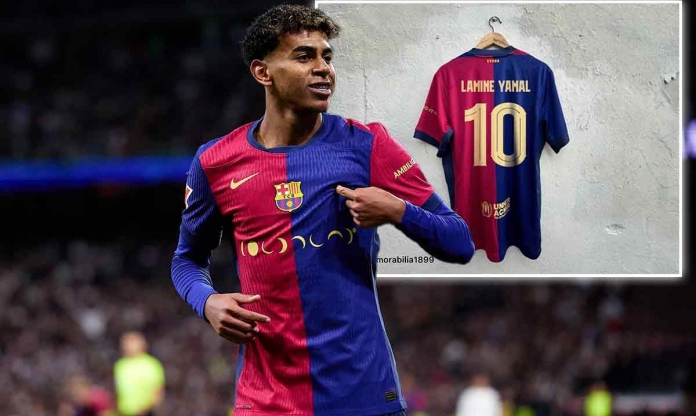 Yamal sẽ mặc áo số 10 tại Barcelona ở mùa giải mới !