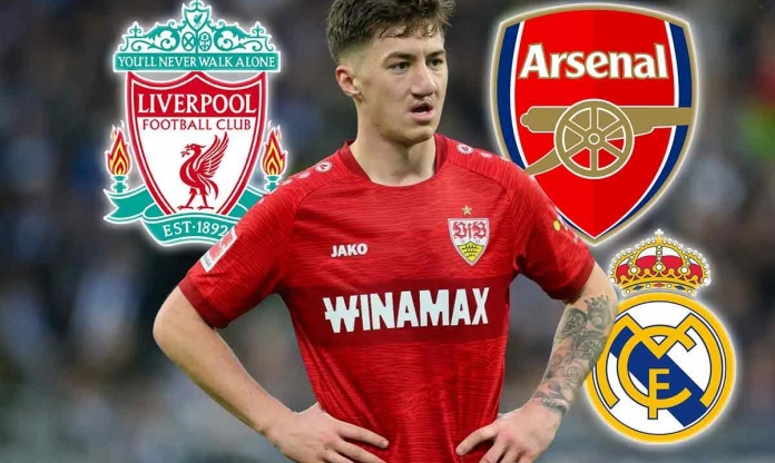 Liverpool, Real và Arsenal cạnh tranh mục tiêu 50 triệu Bảng