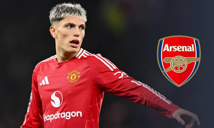 Garnacho lọt vào tầm ngắm của Arsenal