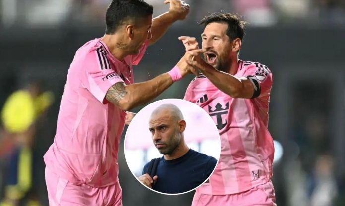 Mascherano thốt lên một điều sau khi Messi lập kỷ lục chưa từng có tại MLS