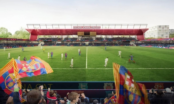 Barca đứng trước nguy cơ phải đá ở sân 6000 chỗ ngồi