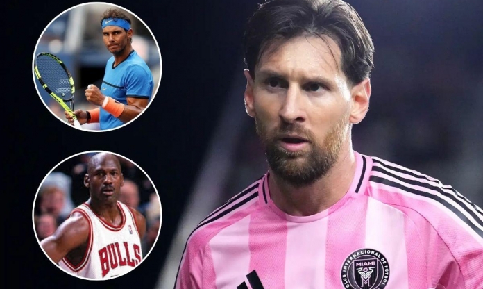 Thăng hoa không ngừng, Messi được ví với 2 huyền thoại thể thao vĩ đại