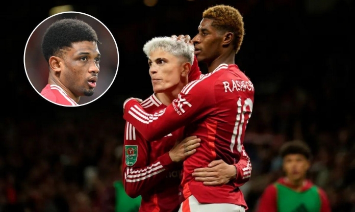 Amad Diallo: 'Rashford và Garnacho rời MU không phải việc của tôi'