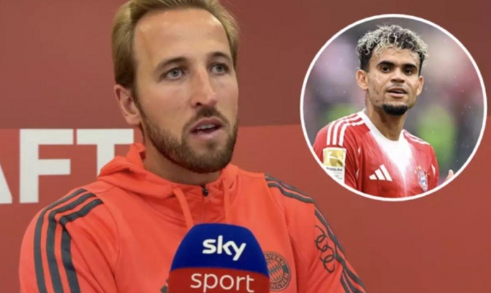 Harry Kane chỉ thẳng 'rào cản' của Luis Diaz ở Bayern