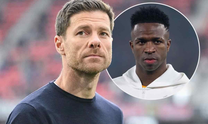 Xabi Alonso lên tiếng về phong độ của Vinicius Jr