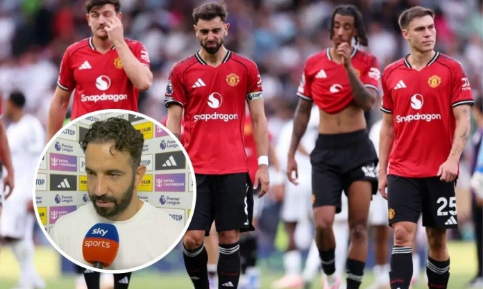 Ruben Amorim: 'MU đã quên mất cách chơi bóng rồi'