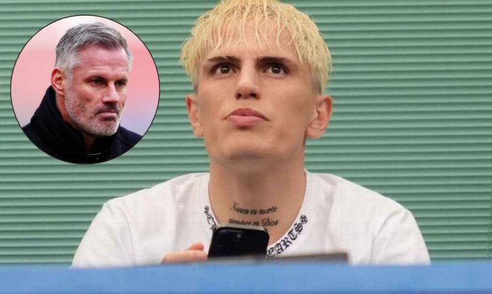 Jamie Carragher phẫn nộ trước hành động của Garnacho sau khi rời Man Utd