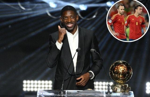 Dembele thành công hơn cả Xavi, Iniesta hay Mbappe