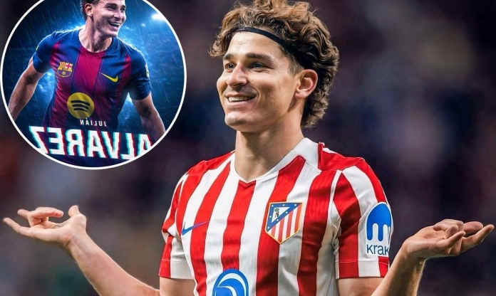 Julian Alvarez lên tiếng về việc được Barca theo đuổi
