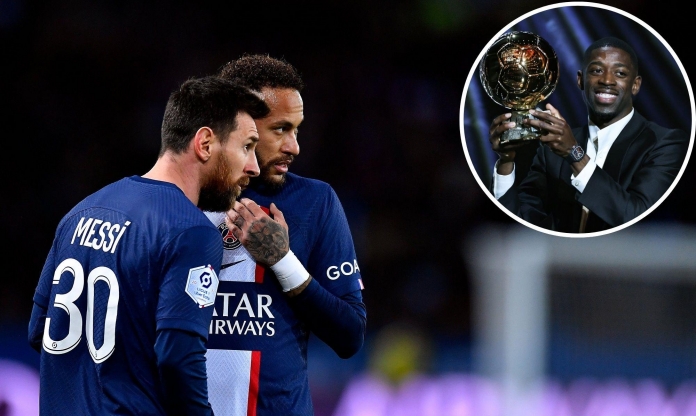 Dembele dùng Quả bóng Vàng đòi lương khủng, PSG từ chối vì Messi và Neymar