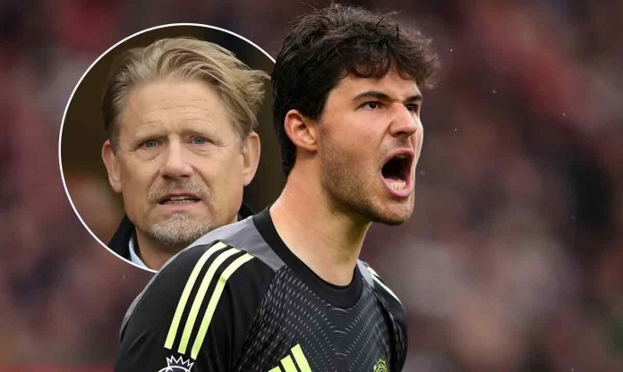 Amorim nói gì khi Senne Lammens được gọi là 'Schmeichel mới'?