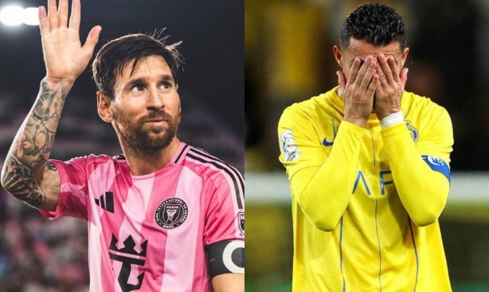 Messi vượt mặt Ronaldo ở cột mốc chưa từng có