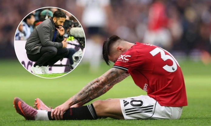 Amorim 'đứng ngồi không yên' vì tân binh 71 triệu Bảng của MU