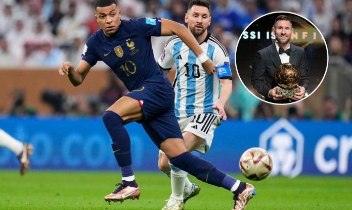 Mbappe: 'Chung kết 2022 kết thúc là tôi biết Messi thắng Quả bóng Vàng'